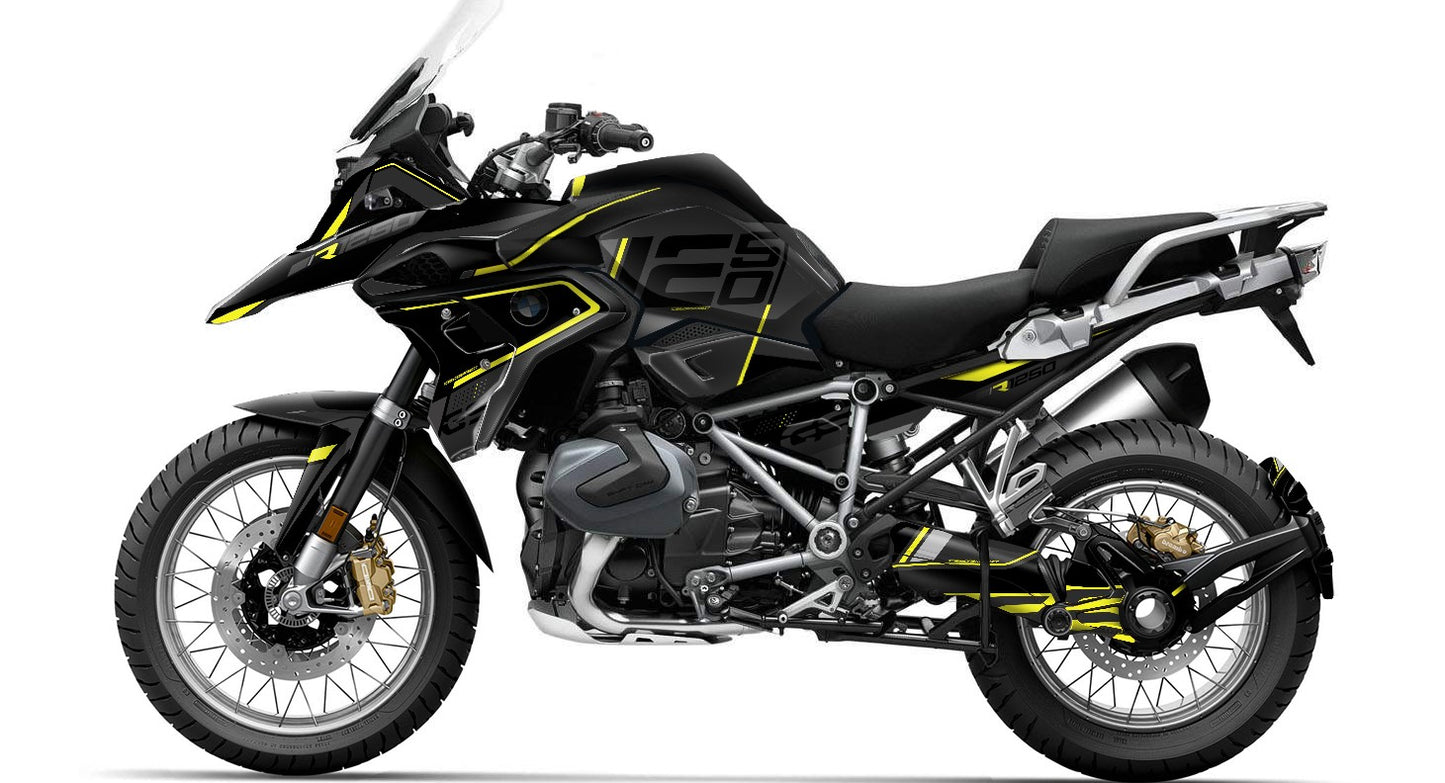 Fairing Graphics Kit - BMW R1200/R1250GS (2017~2025) - (TWT-BY)