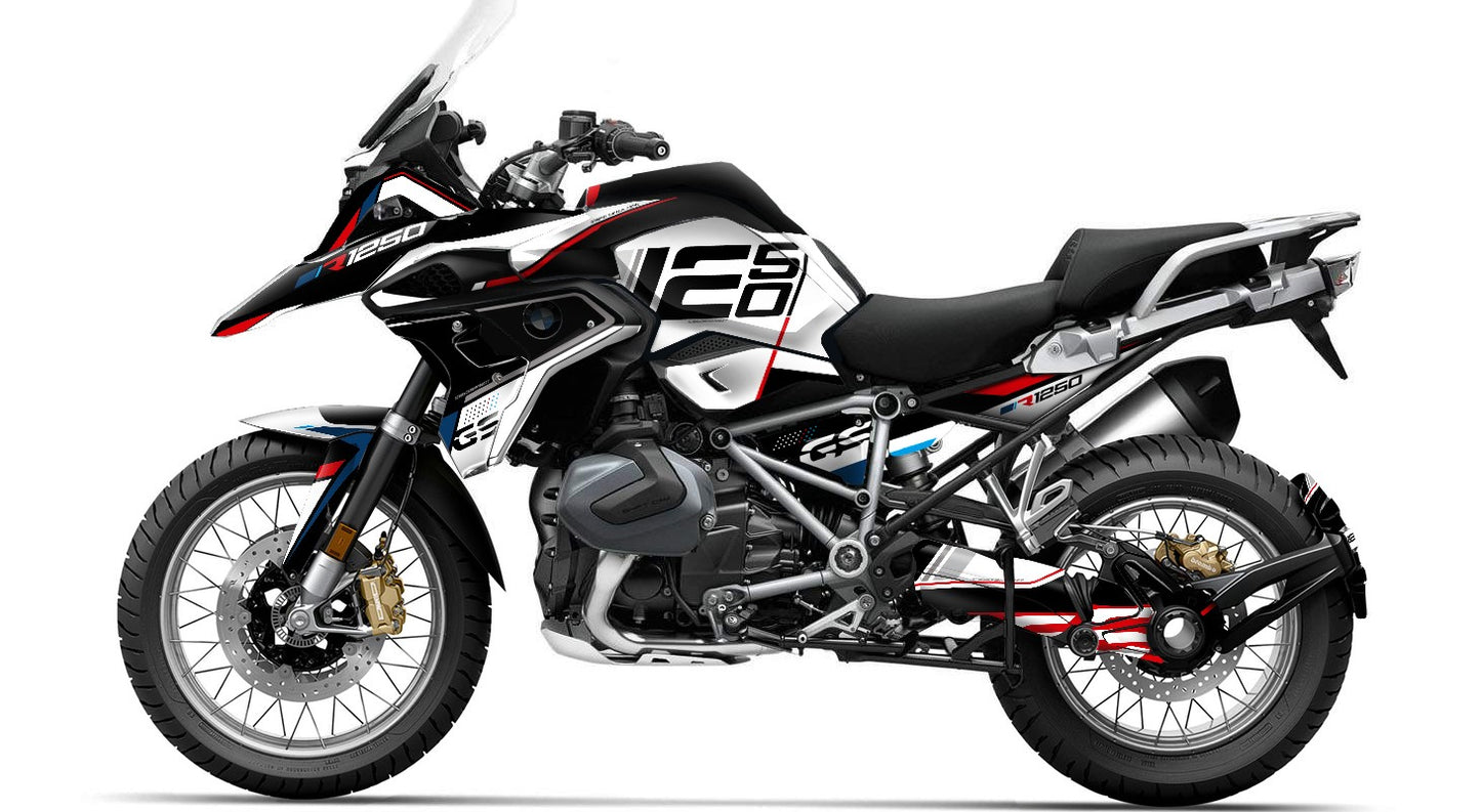 Fairing Graphics Kit - BMW R1200/R1250GS (2017~2025) - (TWT-WB)