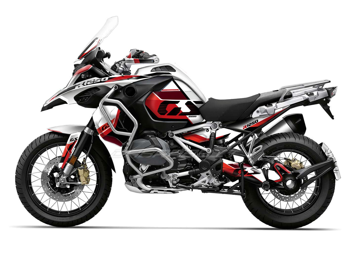 Kit Grafiche Adesivi Carene - BMW R1200/R1250GS ADV - Adventure (2014~2025) - (RLY-WR)