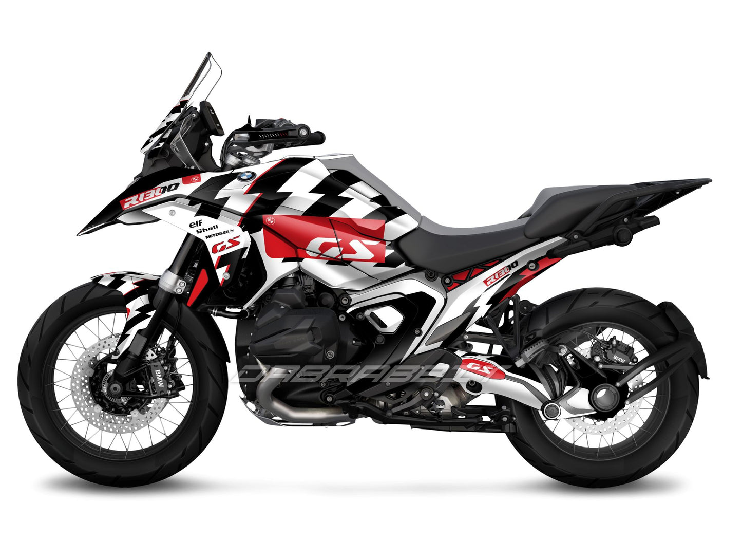 Kit Grafiche Adesivi Carene - BMW R1300GS (2024~) - (LTN-R)