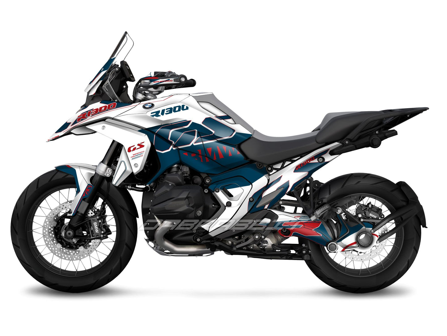 Kit Grafiche Adesivi Carene - BMW R1300GS (2024~) - (TH-NW)