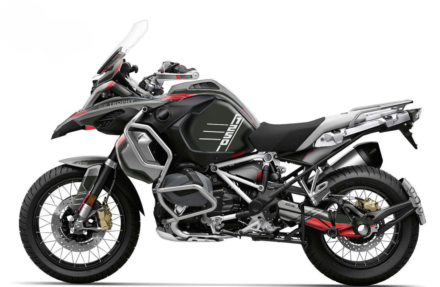 Fairing Graphics Kit - BMW R1200/R1250GS ADV - Adventure (2014~2025) - (TRP-KH)