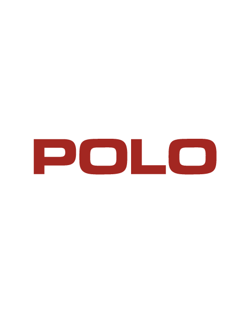 Autocollant lettrage « Polo » pour Volkswagen - Rouge