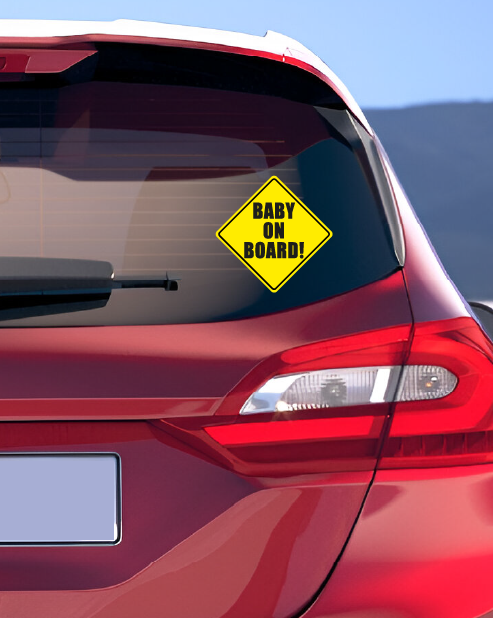 Adesivo "Baby on Board"