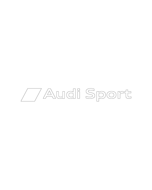 Adesivo AUDI Sport Logo