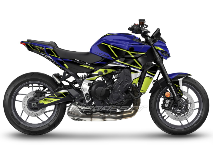 Kit Grafiche Adesivi Carene - Yamaha MT-09 / FZ-09 (2025) - (YLN-WBY)