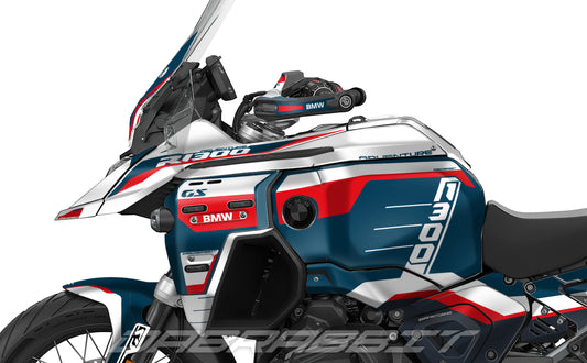 Kit Grafiche Adesivi Carene - BMW R1300GS ADV (2024~) - (TRP-WN)