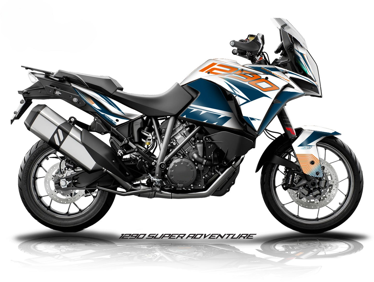 Fairing Graphics Kit - BMW R1300GS (2024~) - (TSP-WBR)