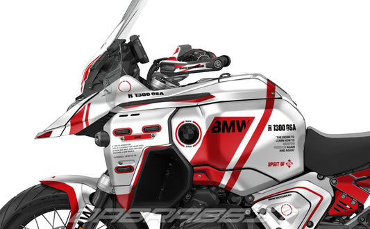 Kit Grafiche Adesivi Carene - BMW R1300GS ADV (2024~) - (TR-WR)