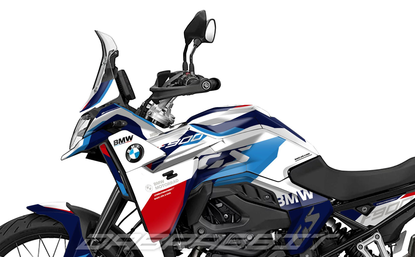 Kit Grafiche Adesivi Carene - BMW F900GS (2024~) - (ML-W)