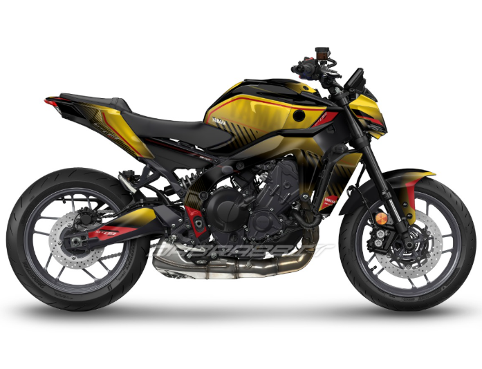 Kit Grafiche Adesivi Carene - Yamaha MT-09 / FZ-09 (2025) - (MGR-YR)