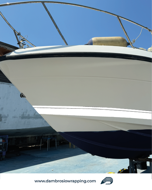 Fascia adesiva Bianco - Linea di galleggiamento