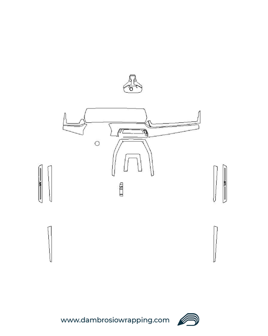 Kit Pellicola Protettiva Interni Bmw - X1 2023