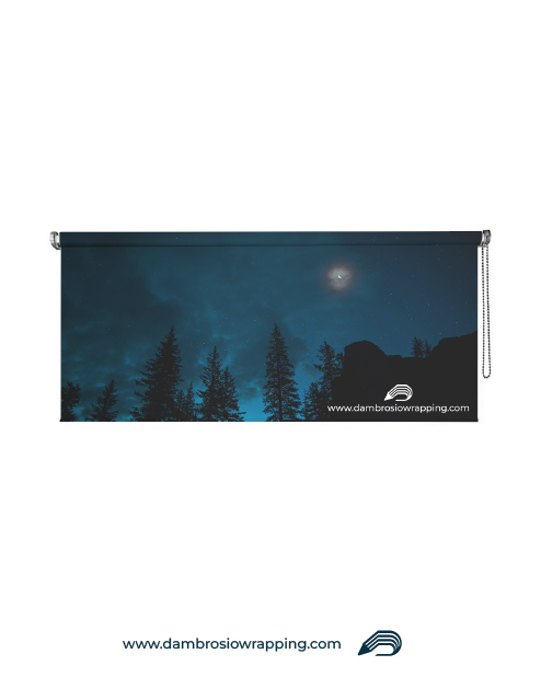 Tenda a rullo oscurante - Foresta Oscura Luna