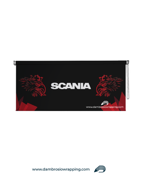 Tenda a rullo oscurante - SCANIA Furia Nera