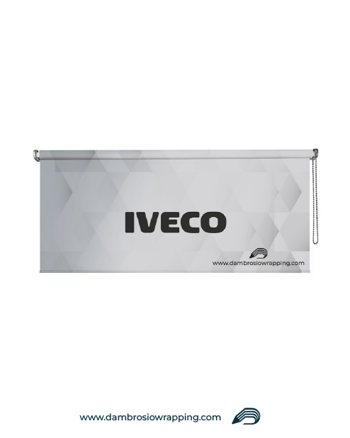 Tenda a rullo oscurante - IVECO Geometrico Chiaro