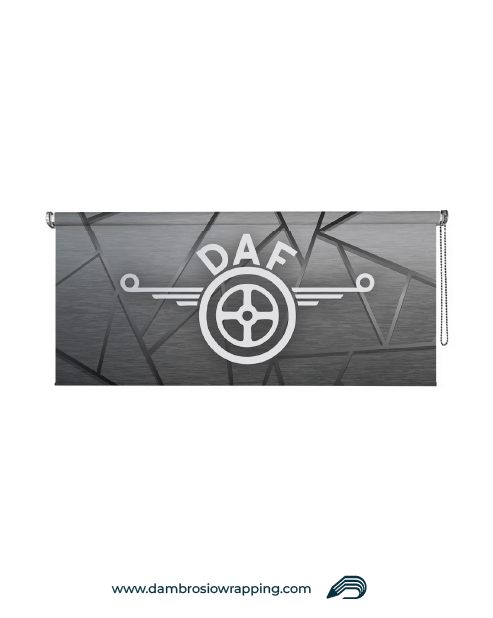 Blackout roller blind - DAF Old Time