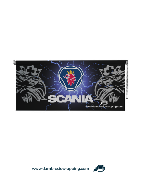 Tenda a rullo oscurante - SCANIA Tempesta Nera