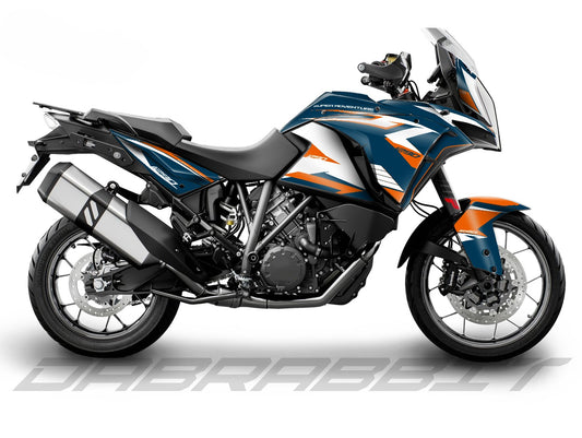 Kit Grafiche Adesivi Carene - KTM 1290 Super Adventure (2017~2020) - (RF2-N)