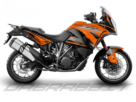 Kit Grafiche Adesivi Carene - KTM 1290 Super Adventure (2017~2020) - (RF2-O)