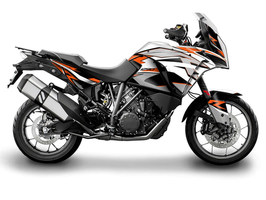 Kit Grafiche Adesivi Carene - KTM 1290 Super Adventure (2017~2020) - (NM-W)