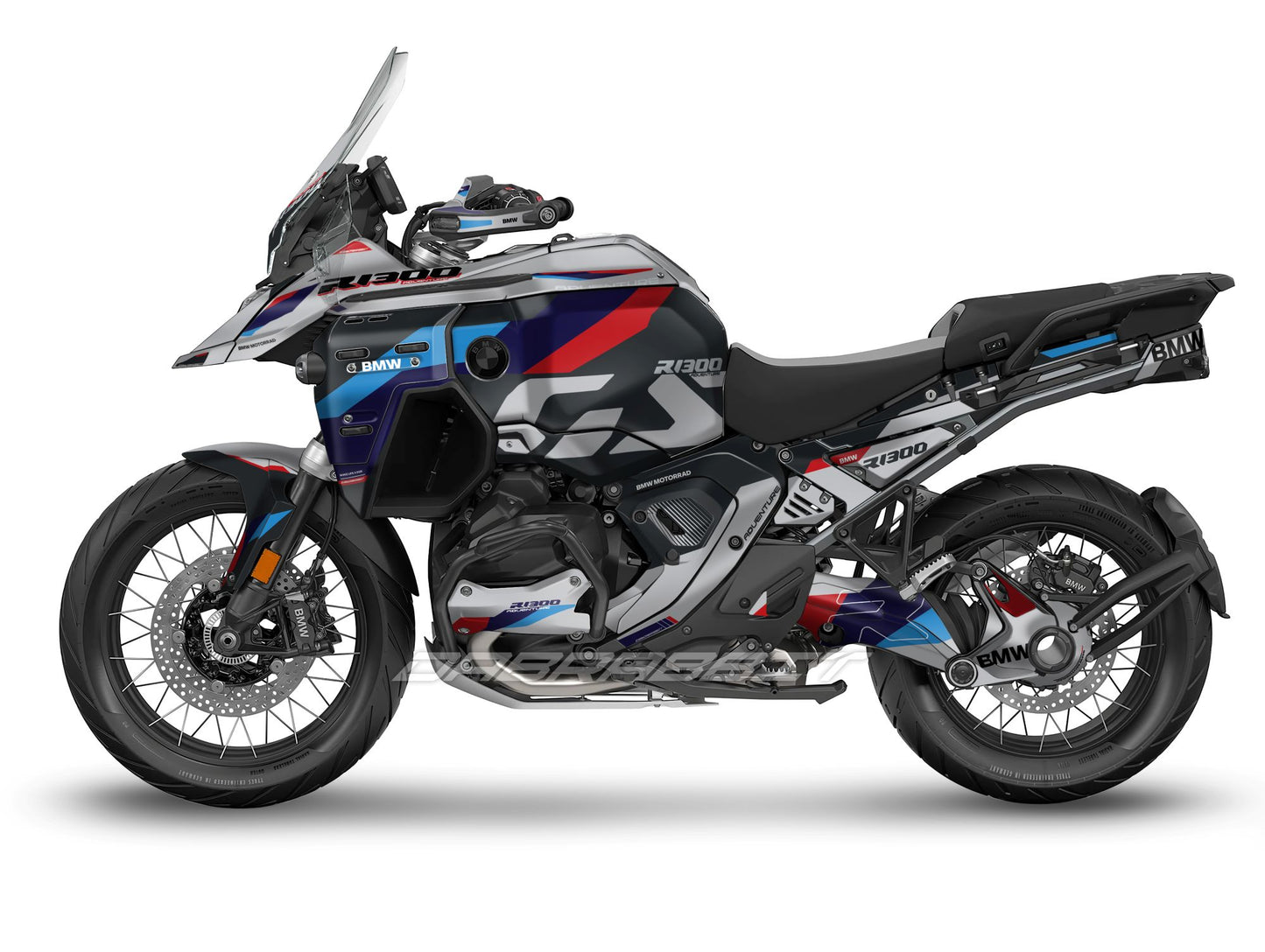 Kit Grafiche Adesivi Carene - BMW R1300GS ADV (2024~) - (ML-GBR)