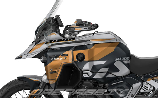 Kit Grafiche Adesivi Carene - BMW R1300GS ADV (2024~) - (ML-GD)