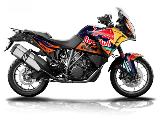 Kit Grafiche Adesivi Carene - KTM 1290 Super Adventure (2017~2020) - (Redbull -1)