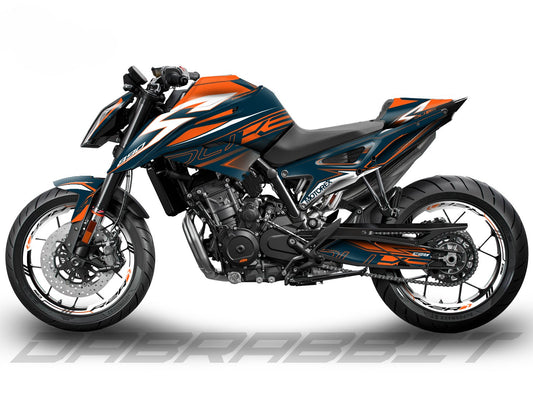 Kit Grafiche Adesivi Carene - KTM 790 / 890 DUKE - (SHR-ONW)