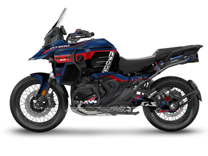 Kit Grafiche Adesivi Carene - BMW R1300GS ADV (2024~) - (TRP-BBR)