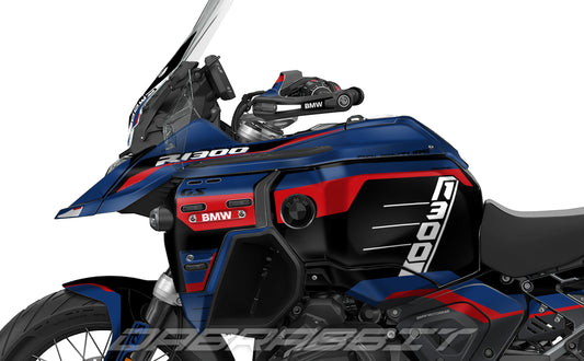 Kit Grafiche Adesivi Carene - BMW R1300GS ADV (2024~) - (TRP-BBR)