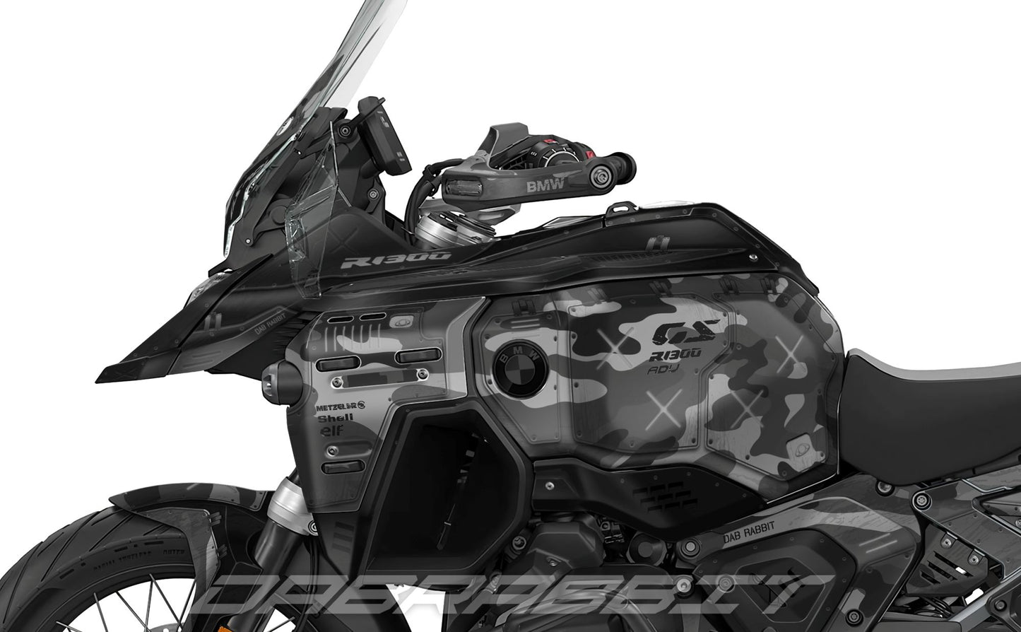 Kit Grafiche Adesivi Carene - BMW R1300GS ADV (2024~) - (TNK-BB)