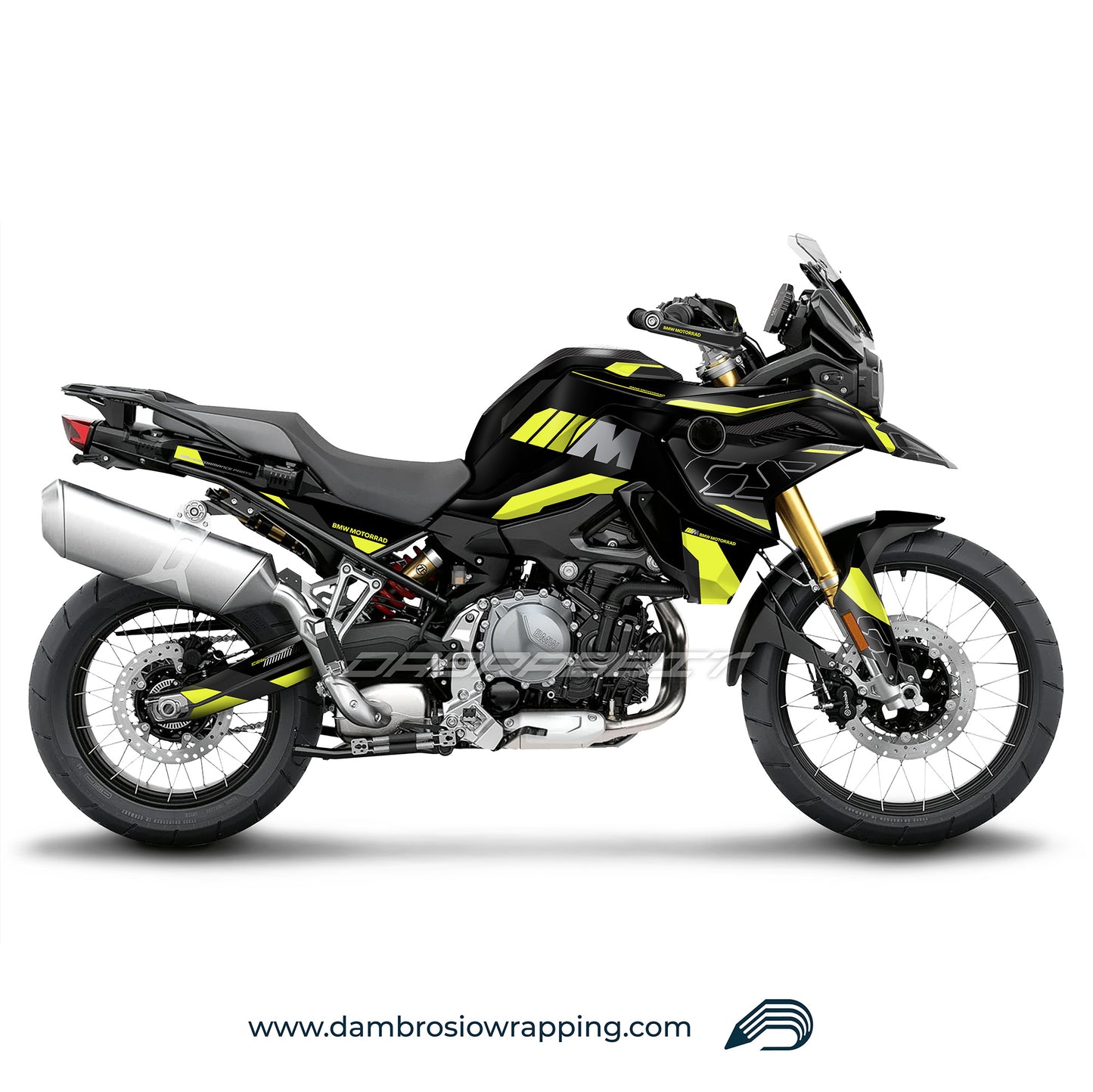 Kit Grafiche Adesivi Carene - BMW F850GS/F750/F800GS (2017~) - (MC-BFY)