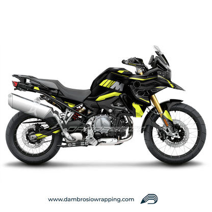 Kit Grafiche Adesivi Carene - BMW F850GS/F750/F800GS (2017~) - (MC-BFY)