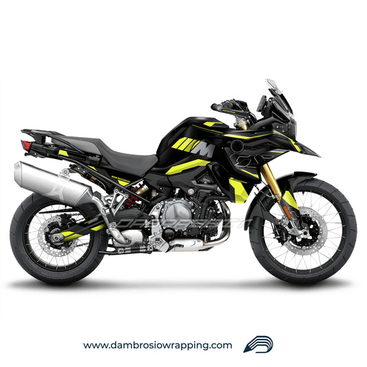 Kit Grafiche Adesivi Carene - BMW F850GS/F750/F800GS (2017~) - (MC-BFY)