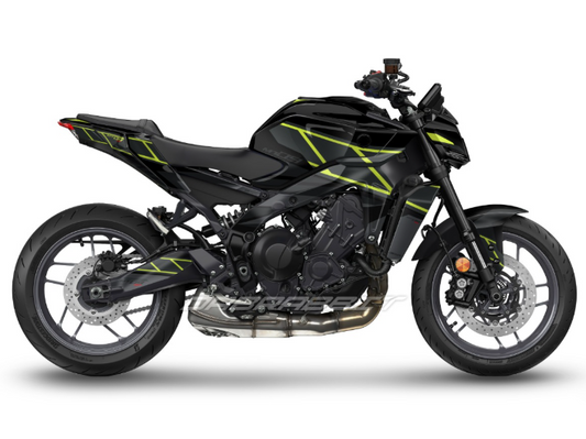 Kit Grafiche Adesivi Carene - Yamaha MT-09 / FZ-09 (2025) - (YLN-BFY)