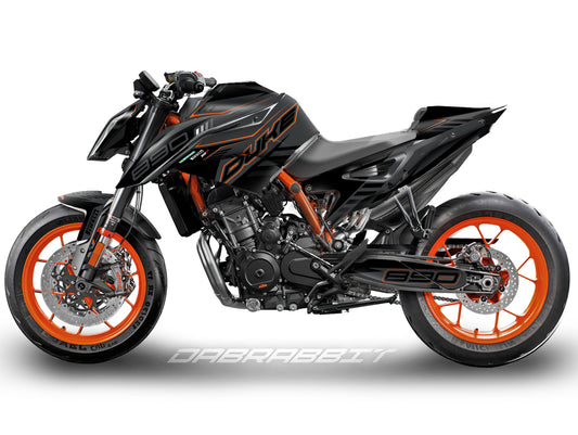 Kit Grafiche Adesivi Carene - KTM 790 / 890 DUKE - (SC-BG)