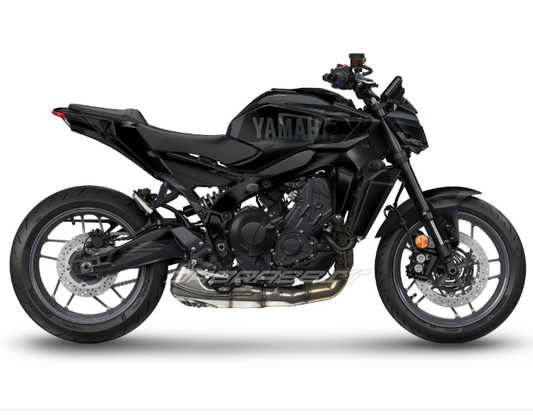 Kit Grafiche Adesivi Carene - Yamaha MT-09 / FZ-09 (2025) - (MWY-BK)