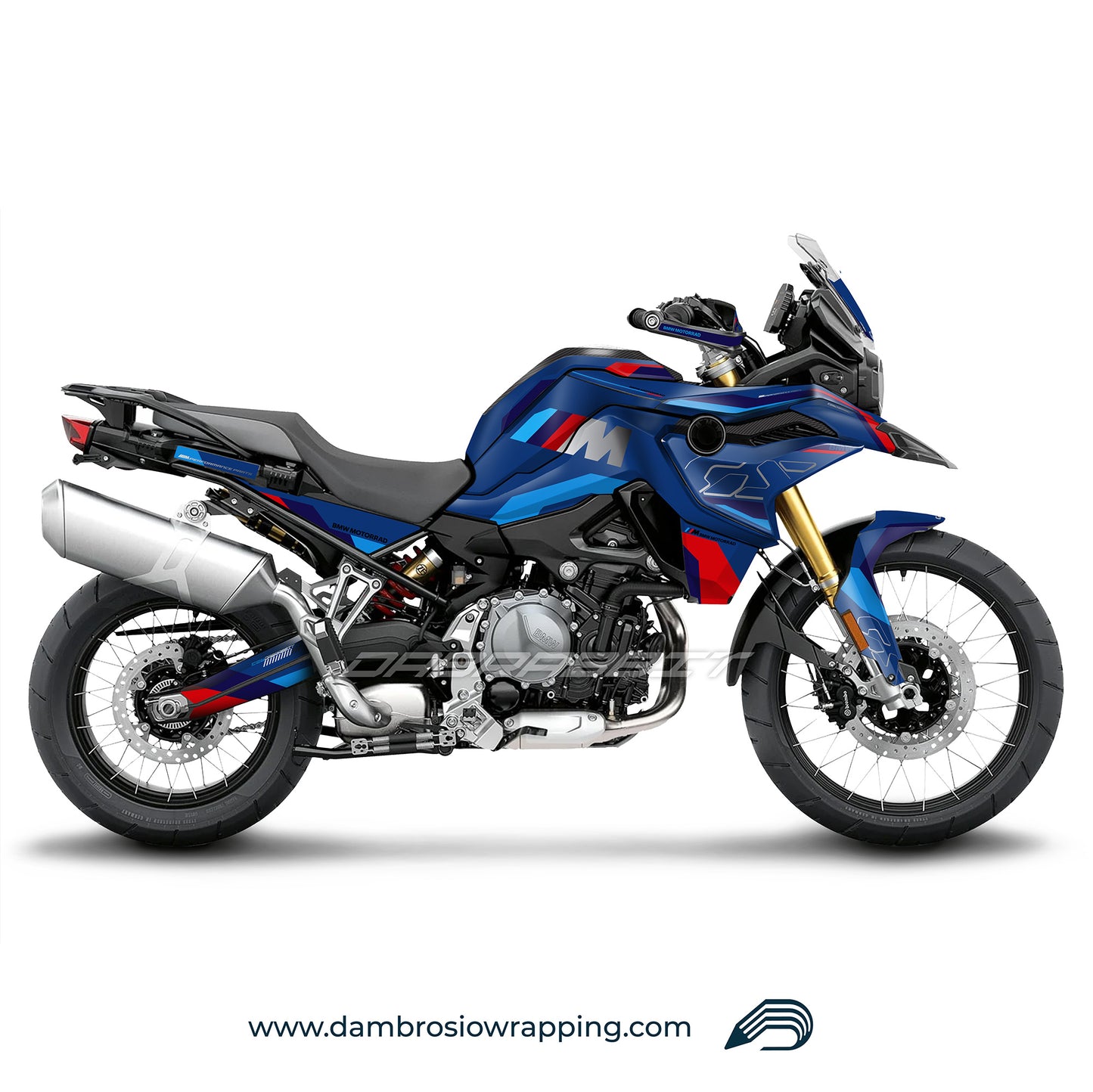Fairing Graphics Kit - BMW F850GS/F750/F800GS (2017~) - (MC-BL)