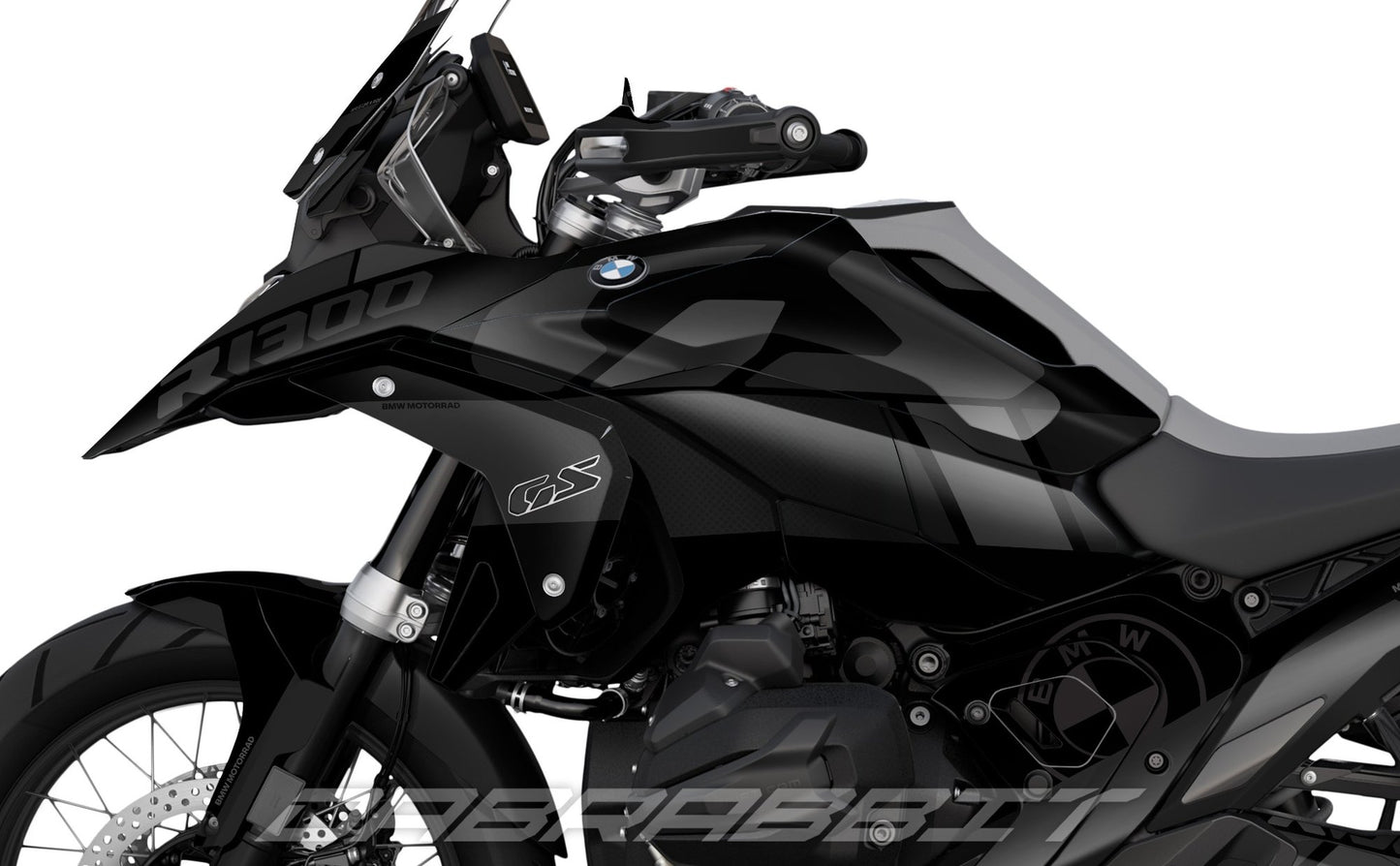 Kit Grafiche Adesivi Carene - BMW R1300GS (2024~) - (BLD-BB)