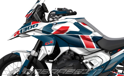 Kit Grafiche Adesivi Carene - BMW R1300GS (2024~) - (BLD-WN)