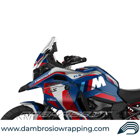 Kit Grafiche Adesivi Carene - BMW F900/850GS ADV (2024~) - (MC-BL)