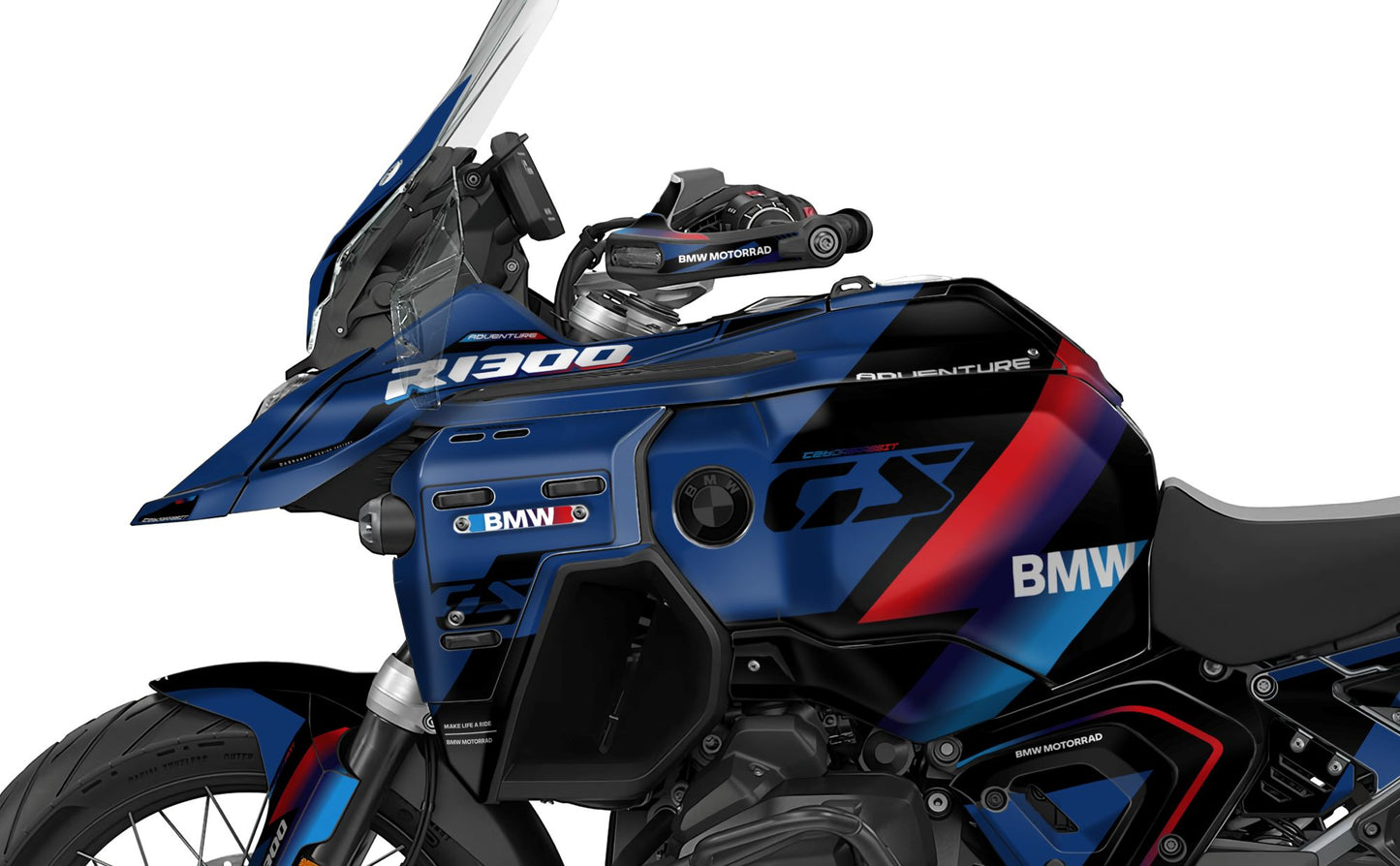 Kit Grafiche Adesivi Carene - BMW R1300GS ADV (2024~) - (GRD-BL)