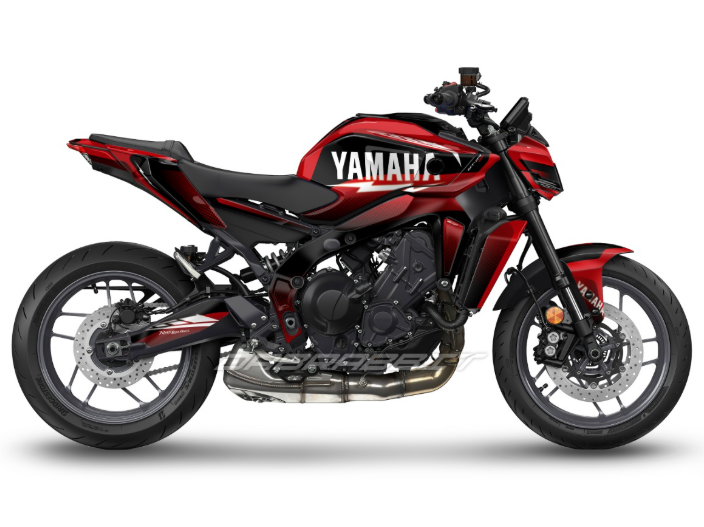 Kit Grafiche Adesivi Carene - Yamaha MT-09 / FZ-09 (2025) - (MWY-BR)