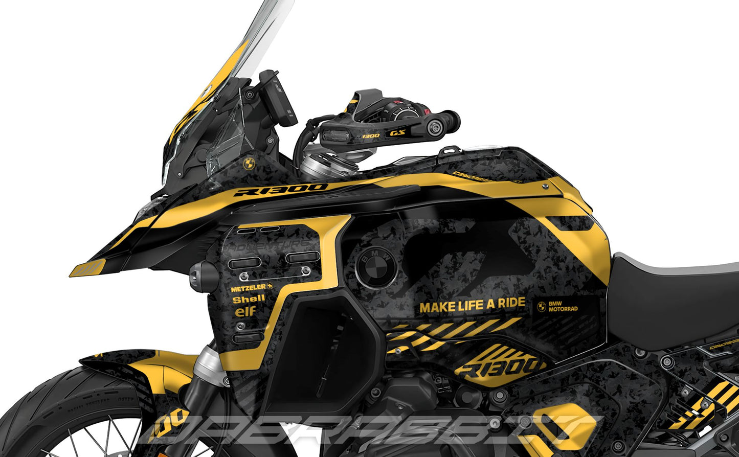 Kit Grafiche Adesivi Carene - BMW R1300GS ADV (2024~) - (PC-BY)