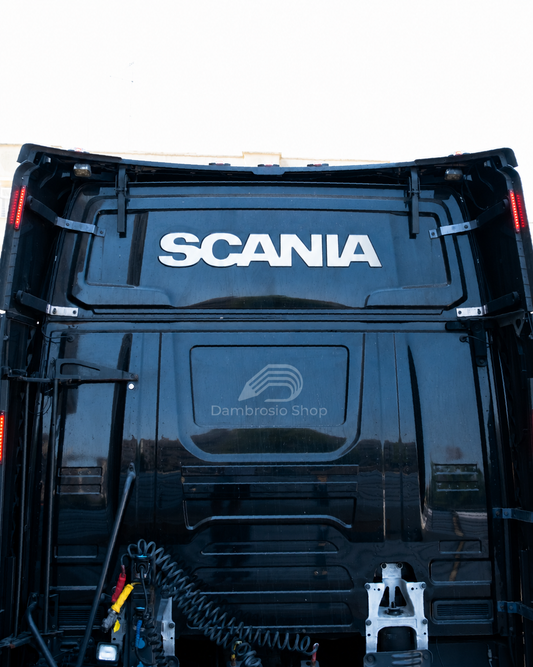 Adesivo Scritta "Scania" per Retro Cabina Posteriore Camion