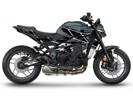 Kit Grafiche Adesivi Carene - Yamaha MT-09 / FZ-09 (2025) - (YLN-CG)