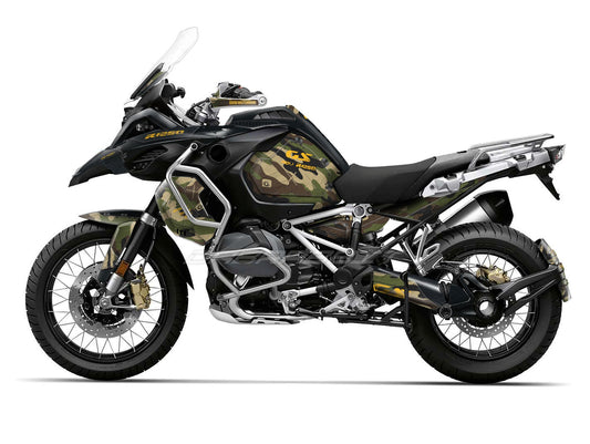 Kit Grafiche Adesivi Carene - BMW R1200/R1250GS ADV - Adventure (2014~2025) - (TNK-CGY)