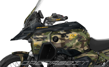 Kit Grafiche Adesivi Carene - BMW R1300GS ADV (2024~) - (TNK-CGY)