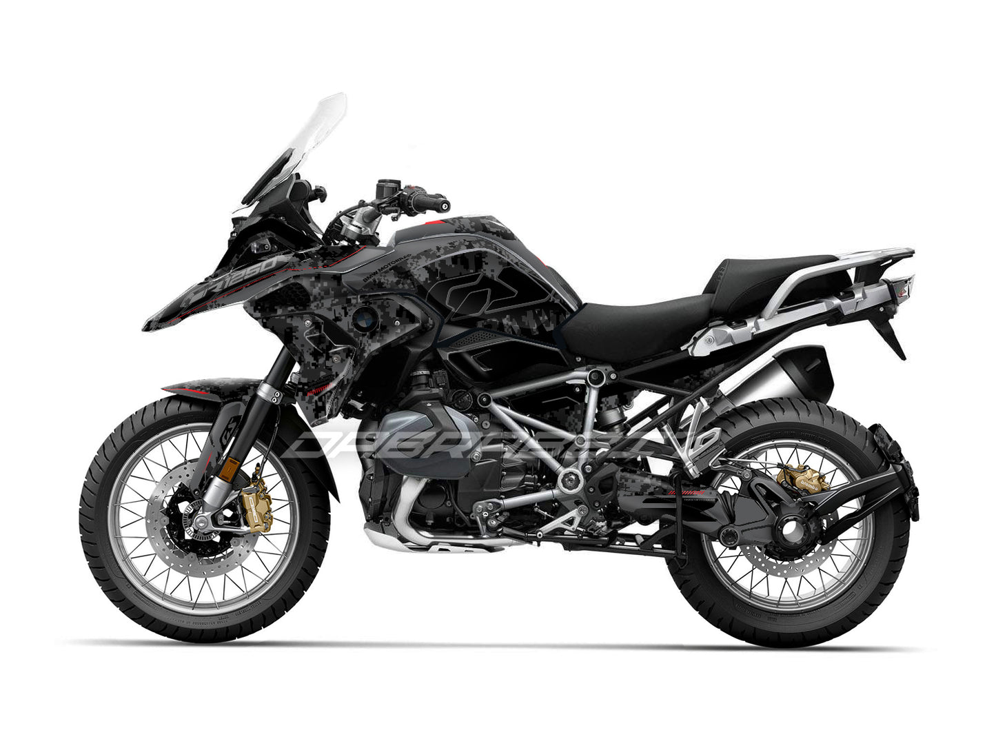 Fairing Graphics Kit - BMW R1200/R1250GS (2017~2025) - (CM-B)